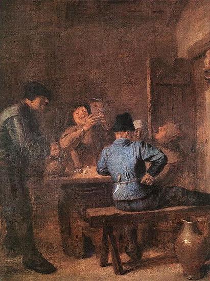 Adriaen Brouwer In the Tavern Germany oil painting art